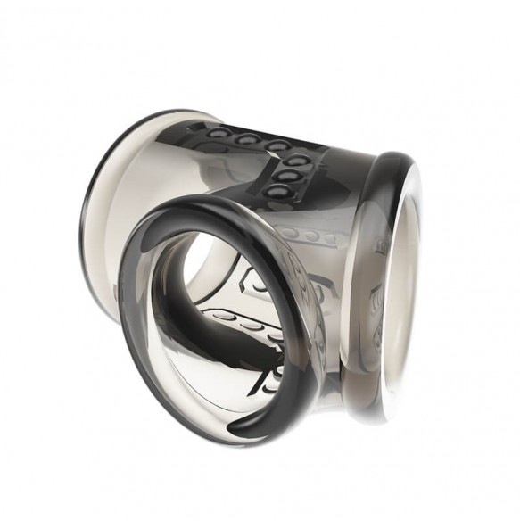 PRETTY LOVE - Orhan Men's Penis Sleeve (Transparent Black)